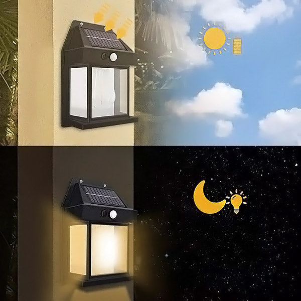 Lampes LED Solaires avec Détecteur de Mouvement