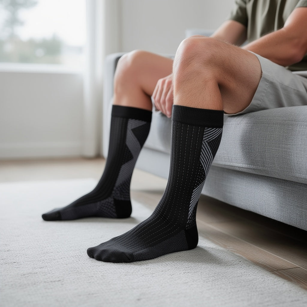 Nano Compression Socks - Targeted Support for Men - Best Compression Socks for All-Day Comfort