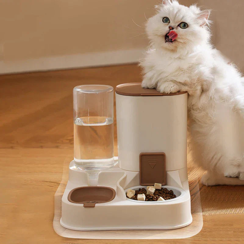 Dishome Distributeur Connecté Nourriture et Eau