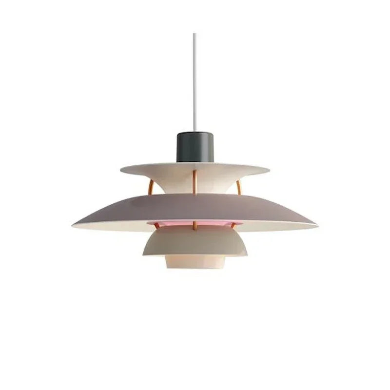 Lampe nordique multicolore avec télécommande
