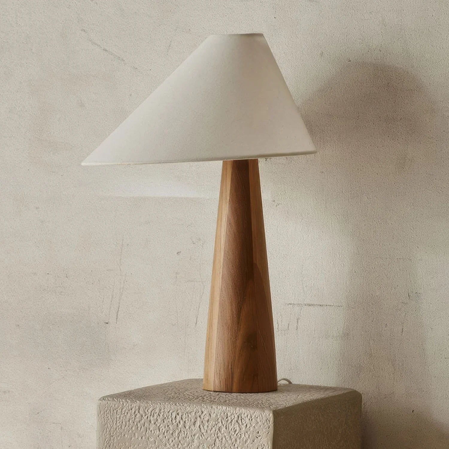 Lampe de Table Bonfilia en Bois