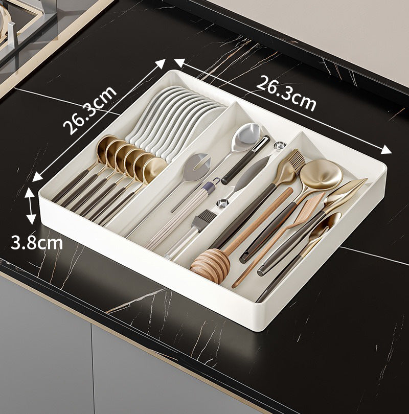 Organiseur de tiroir extensible en plastique