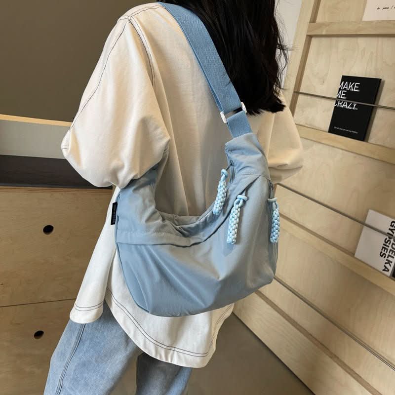 Sac bandoulière en nylon léger pour le quotidien