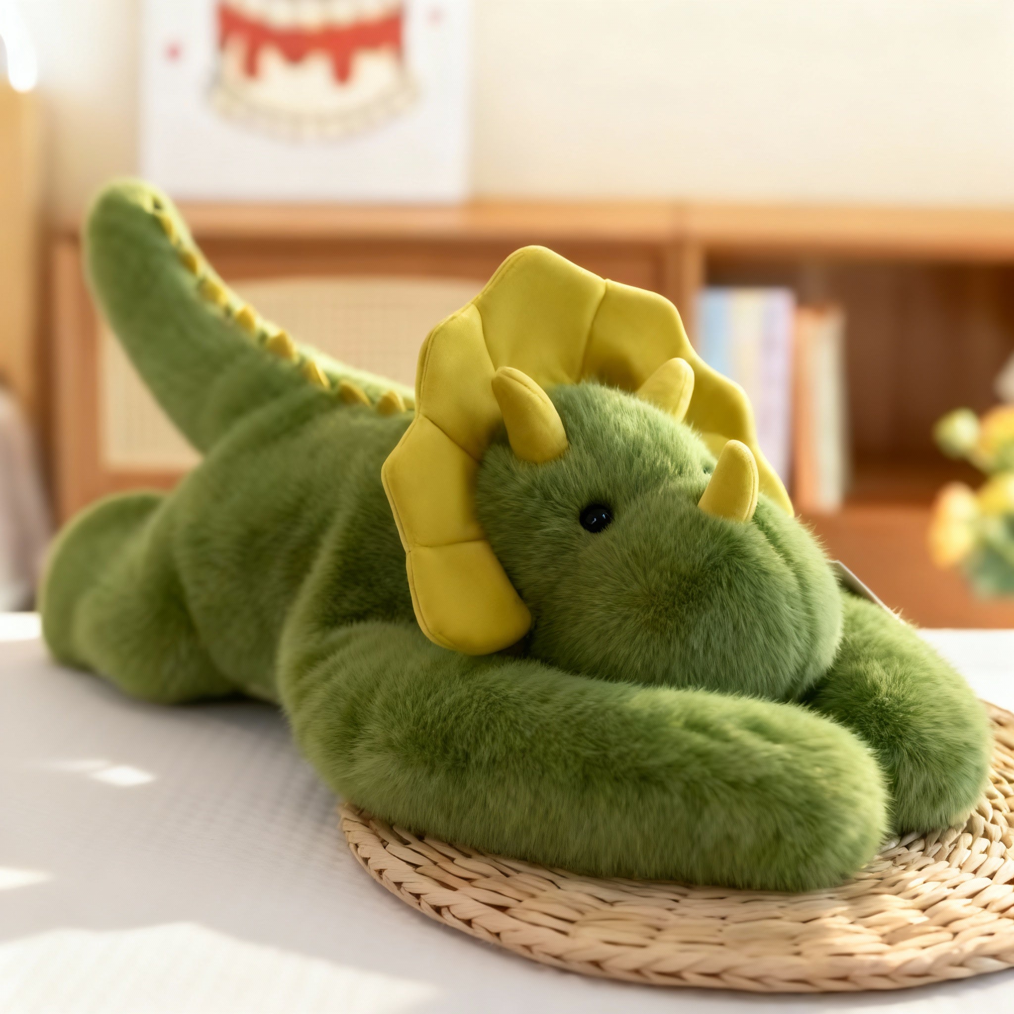 Oreiller Câlin : Élégance Naturelle en Lumière – Fausse Fourrure Luxe 6