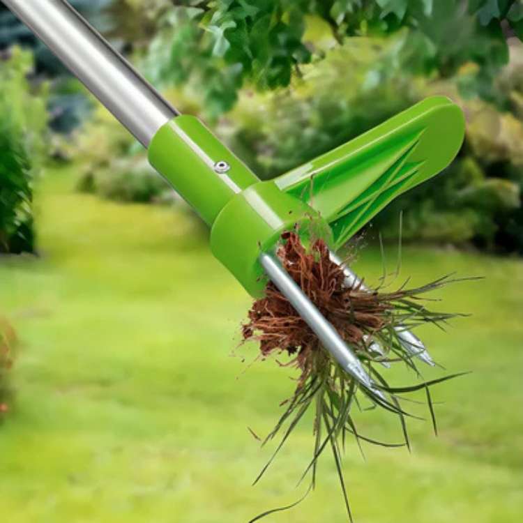 Outil de Jardinage Ergonomique pour Désherber | Poignée Longue en Acier pour un Confort Optimal 4
