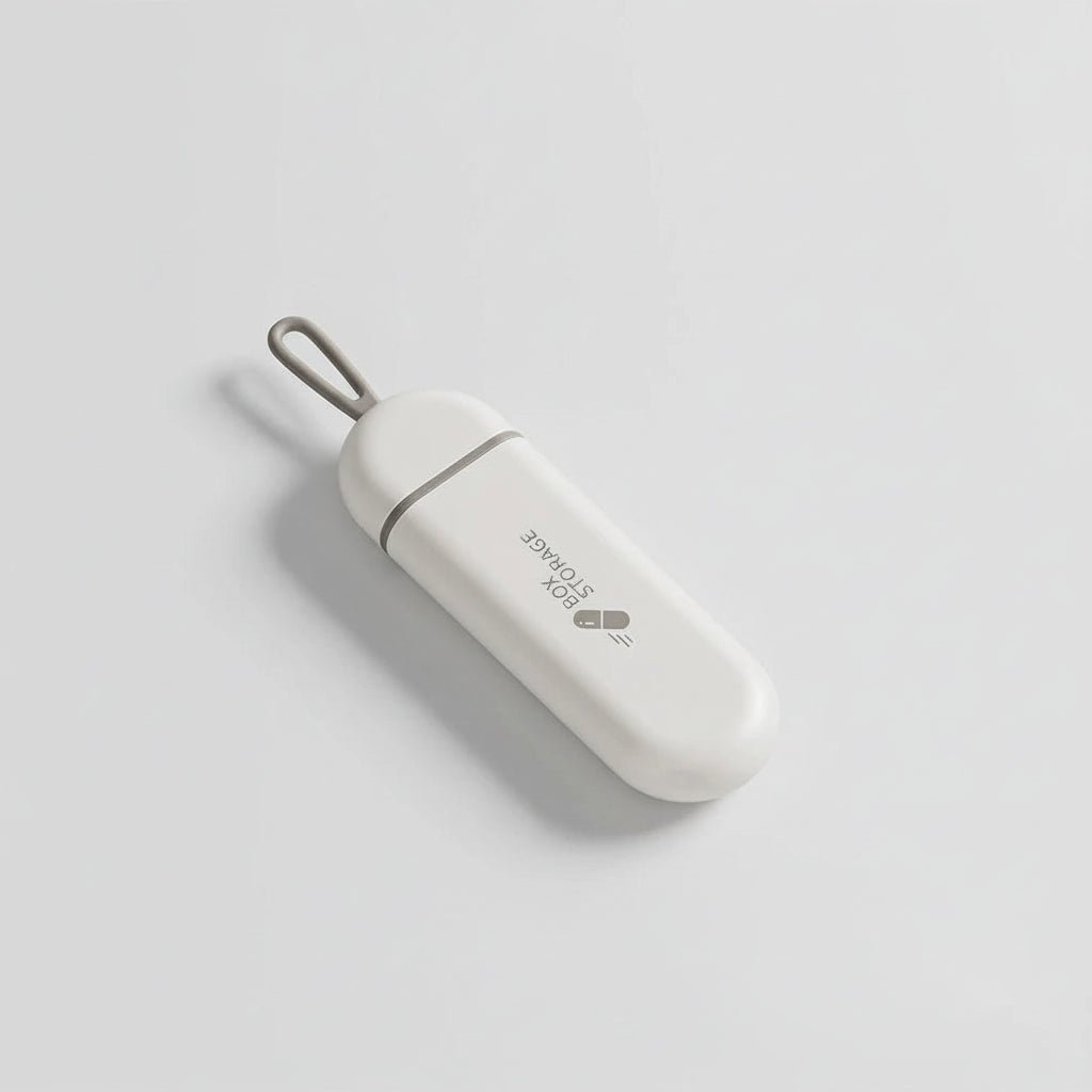 Glowflex Pilulier Voyage Compact Pochette Pratique