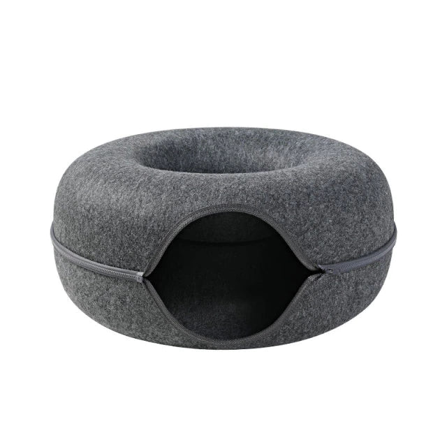 Purrfect Den - Tunnel pour Chat avec Couchage