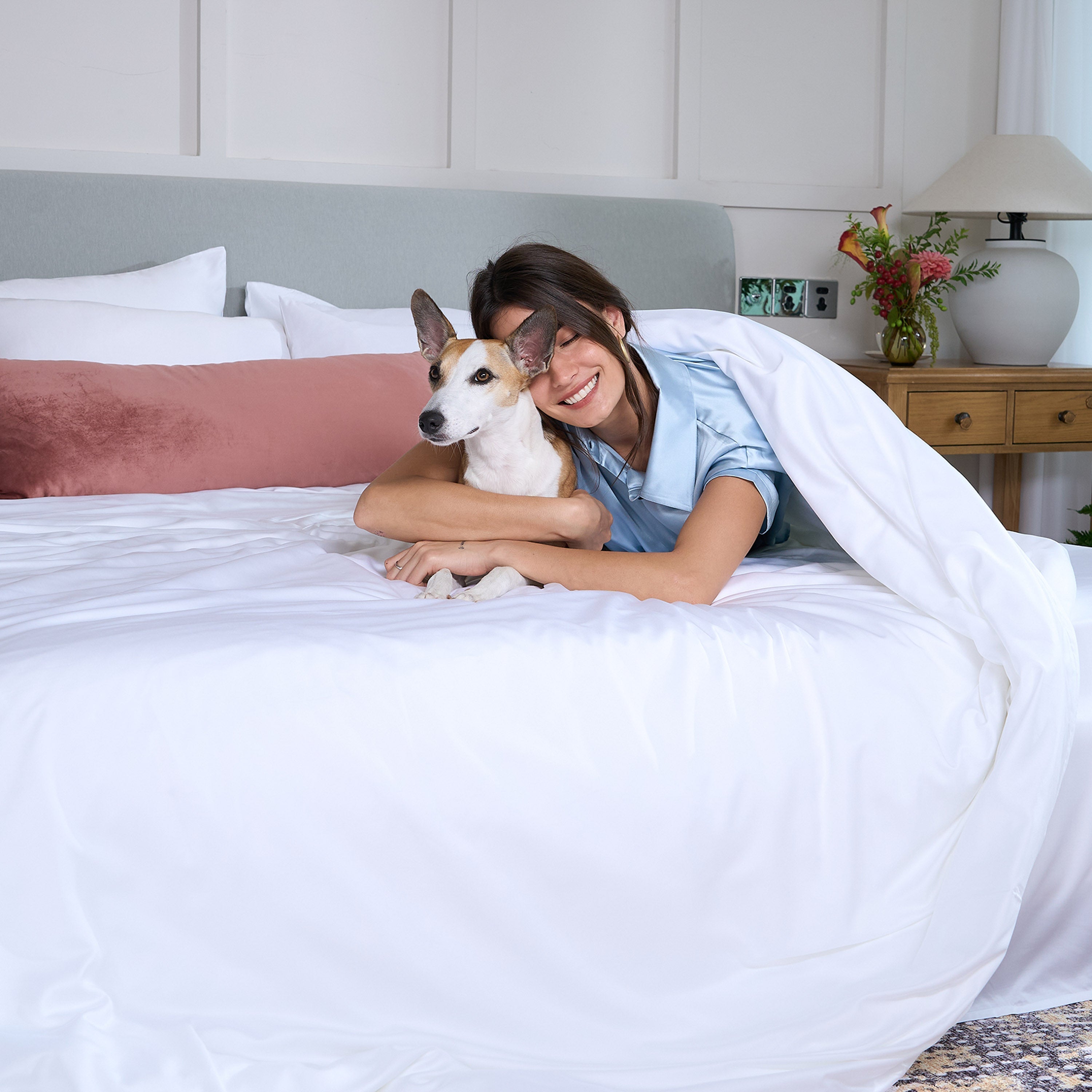 Housse de Couette Viscose Bambou - Fraîche et Anti-Poils