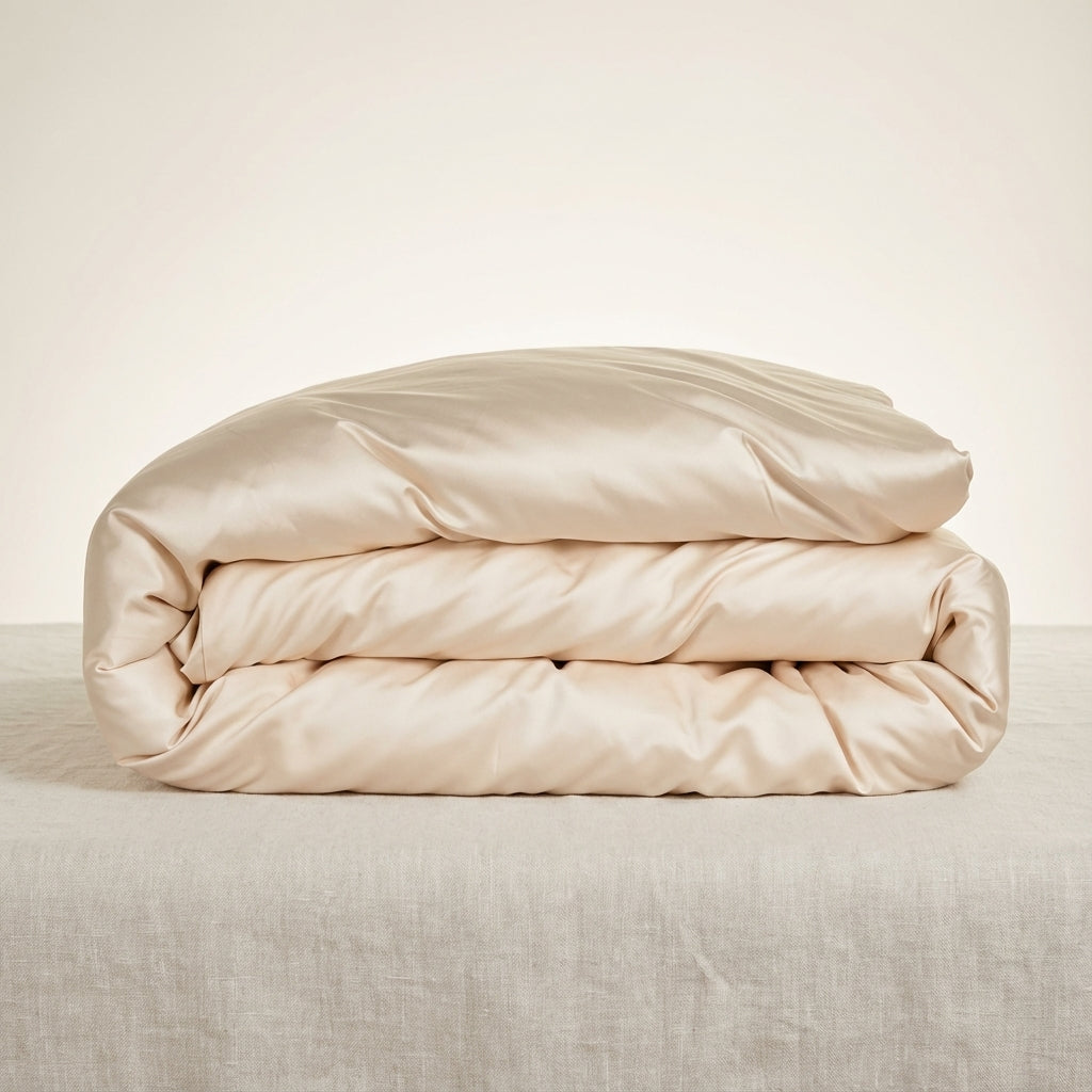 Housse de Couette Viscose Bambou - Fraîche et Anti-Poils