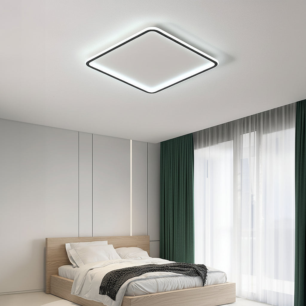 Plafonnier Design Élégant Noir 3
