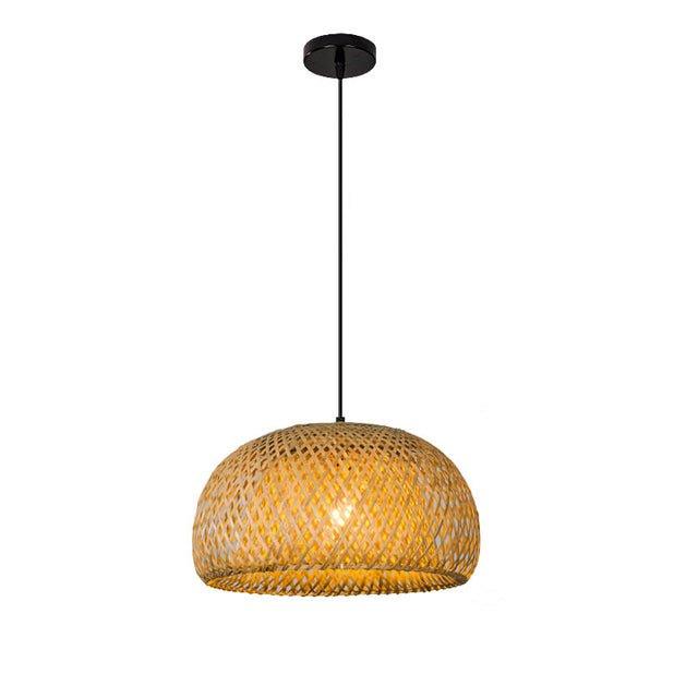 Plafonnier Élégant en Bambou – Artisanat Naturel et Chic 0