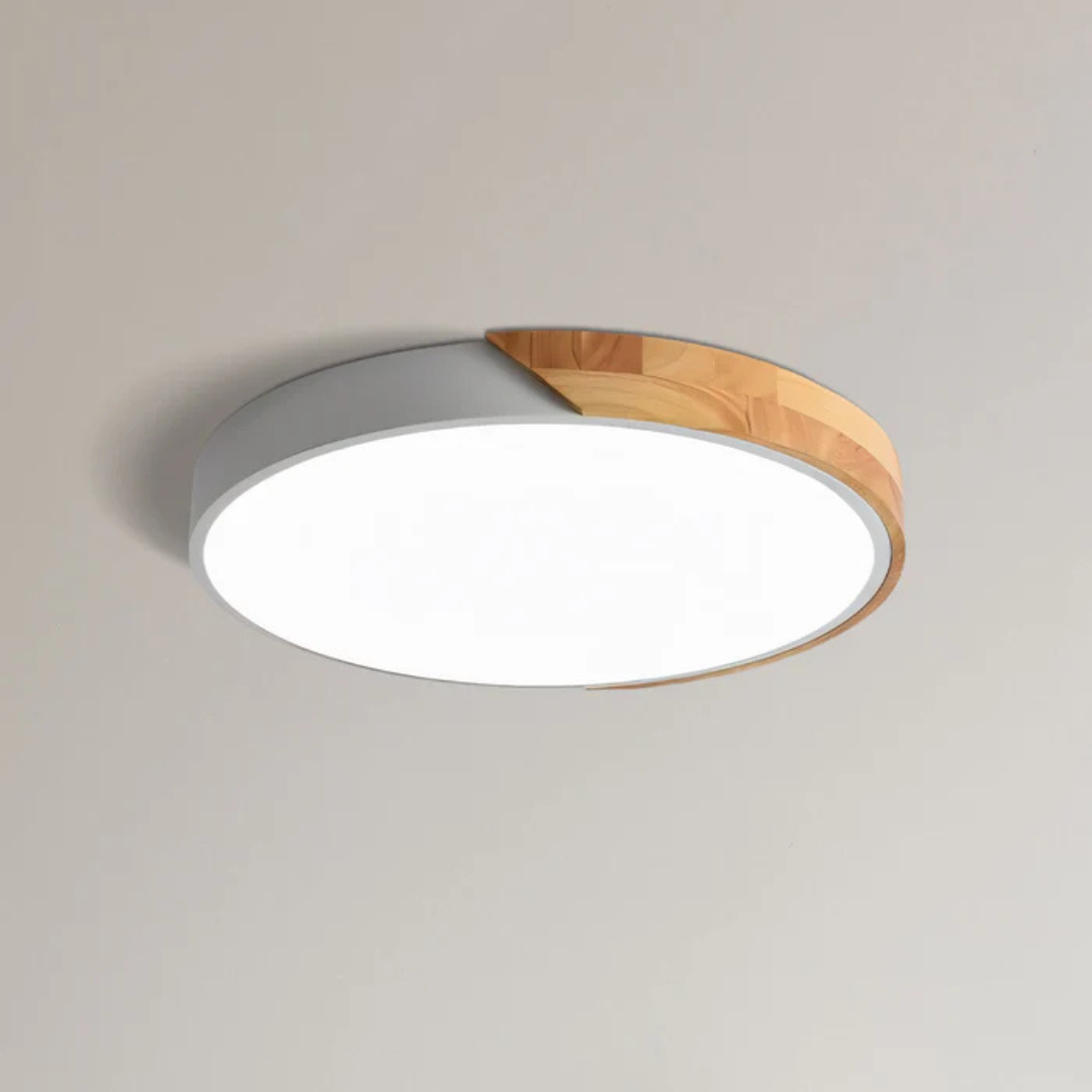 Plafonnier LED Design en Bois Naturel | Luminaire Scandinave Élégant pour une Ambiance Apaisante 14
