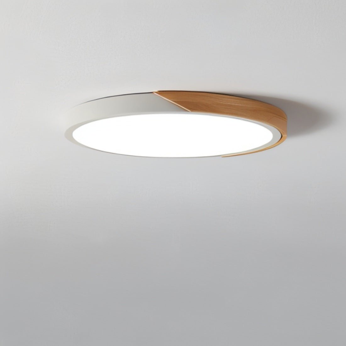Plafonnier LED : Élégance Naturelle en Lumière – Design Chic en Bois 0