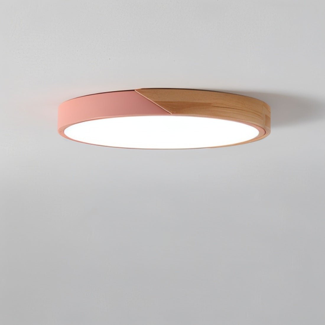 Plafonnier LED : Élégance Naturelle en Lumière – Design Chic en Bois 2