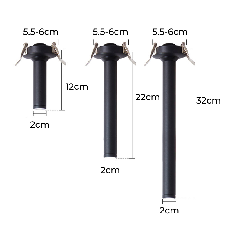Plafonnier LED : Élégance Naturelle en Lumière – Design Cylindrique 4