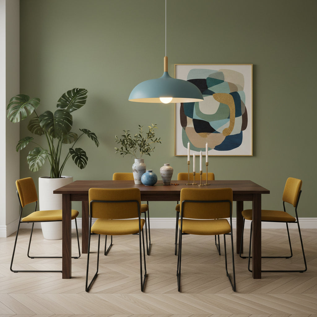 Plafonnier NordicOak : Élégance Naturelle en Lumière – Design Scandinave 1