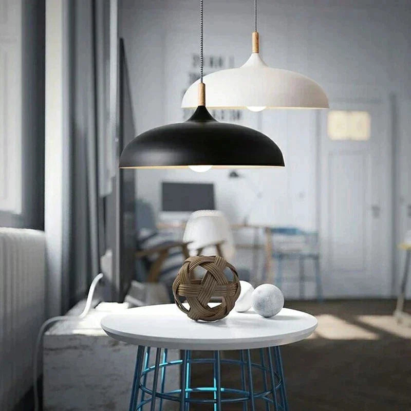 Plafonnier NordicOak : Élégance Naturelle en Lumière – Design Scandinave 6