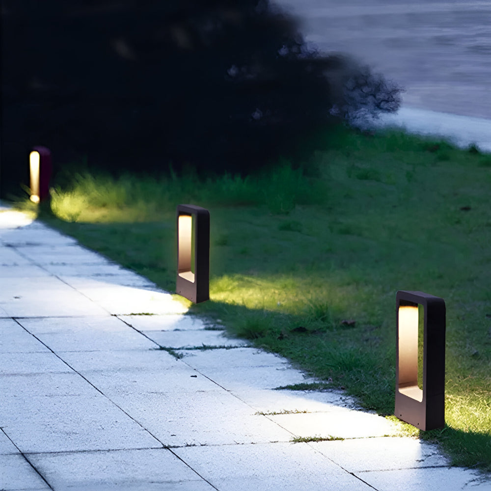 Poteau d'Éclairage LED Moderne pour Jardin | Design Élégant et Fonctionnel pour Éclairer Vos Allées 0
