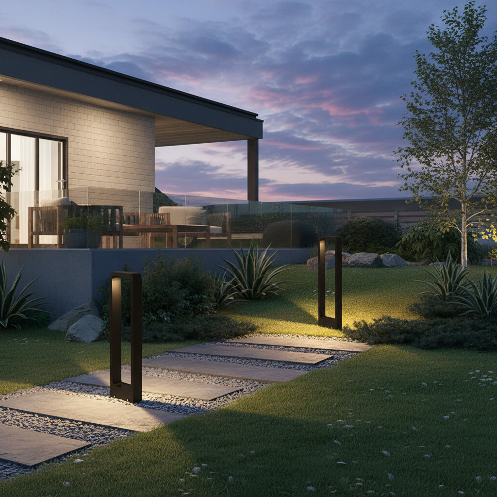Poteau d'Éclairage LED Moderne pour Jardin | Design Élégant et Fonctionnel pour Éclairer Vos Allées 3