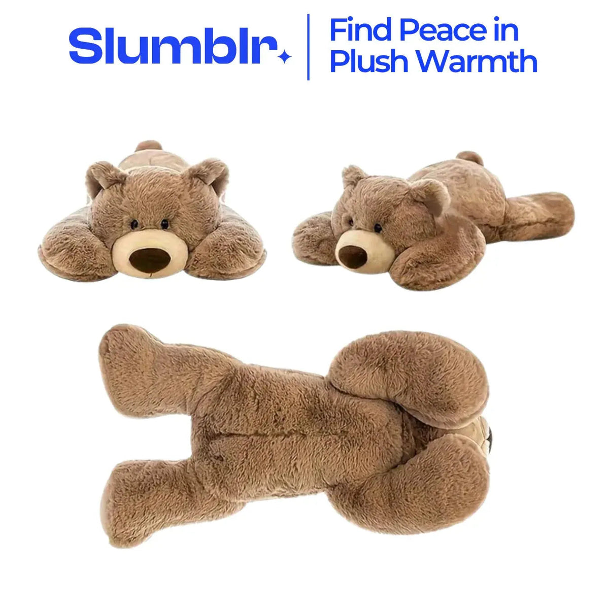 Weighted Plush Bear, 30, 50 or 70 cm