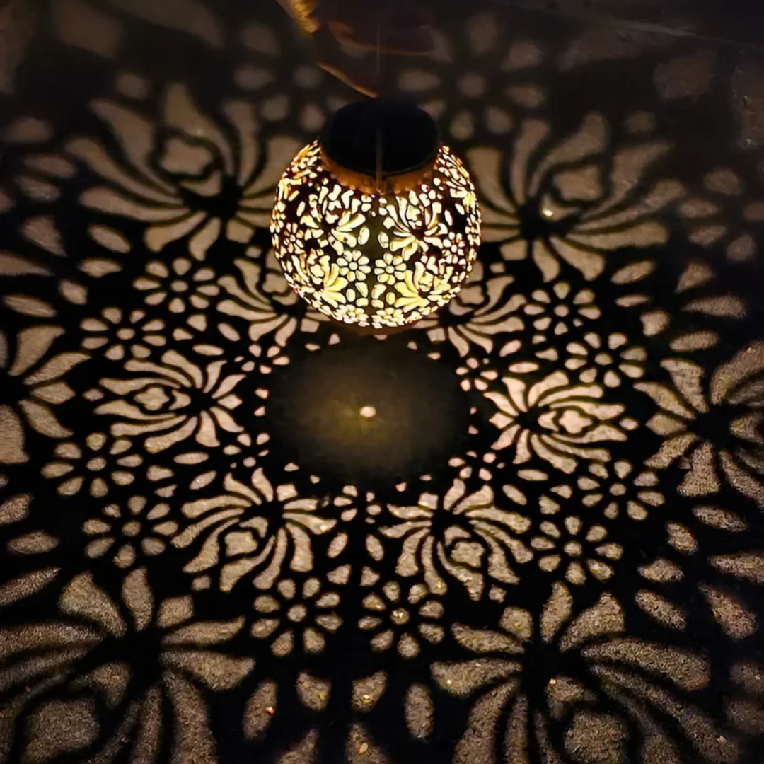 Lampe Suspendue LED Solaire Tout Temps pour Jardin