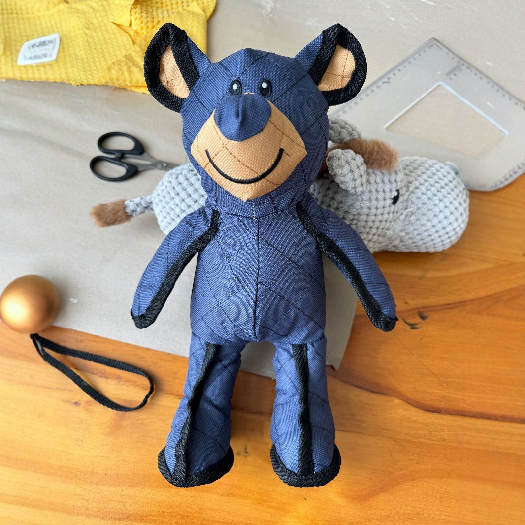 Peluche Resistante en Forme d'Ours pour Chien