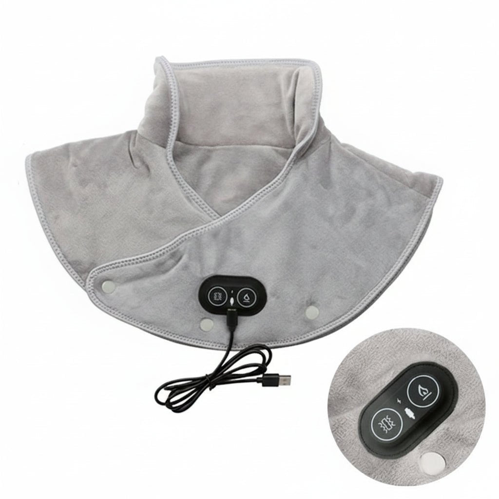 Easewalk Masseur Cervical USB Chaleur et Vibrations