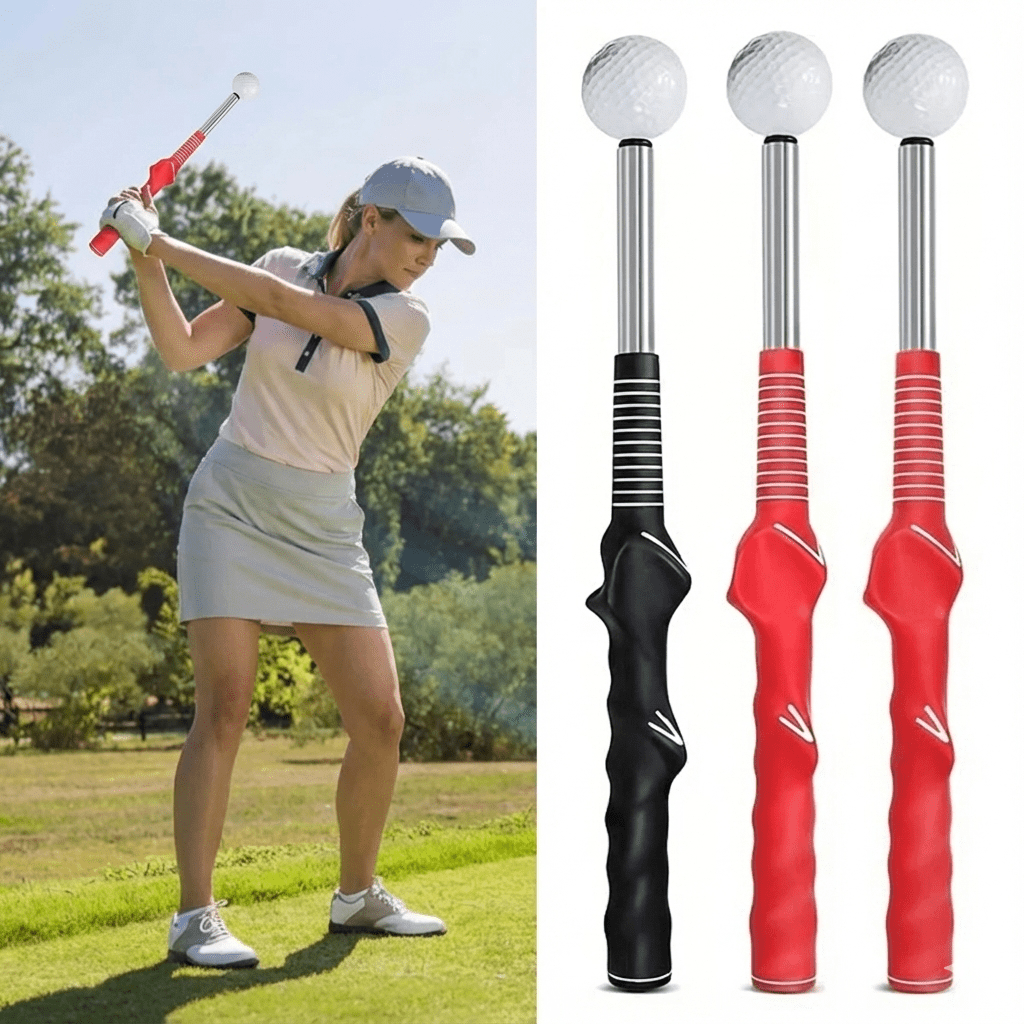 Tongclean Entraîneur Swing Golf Rétractable Click