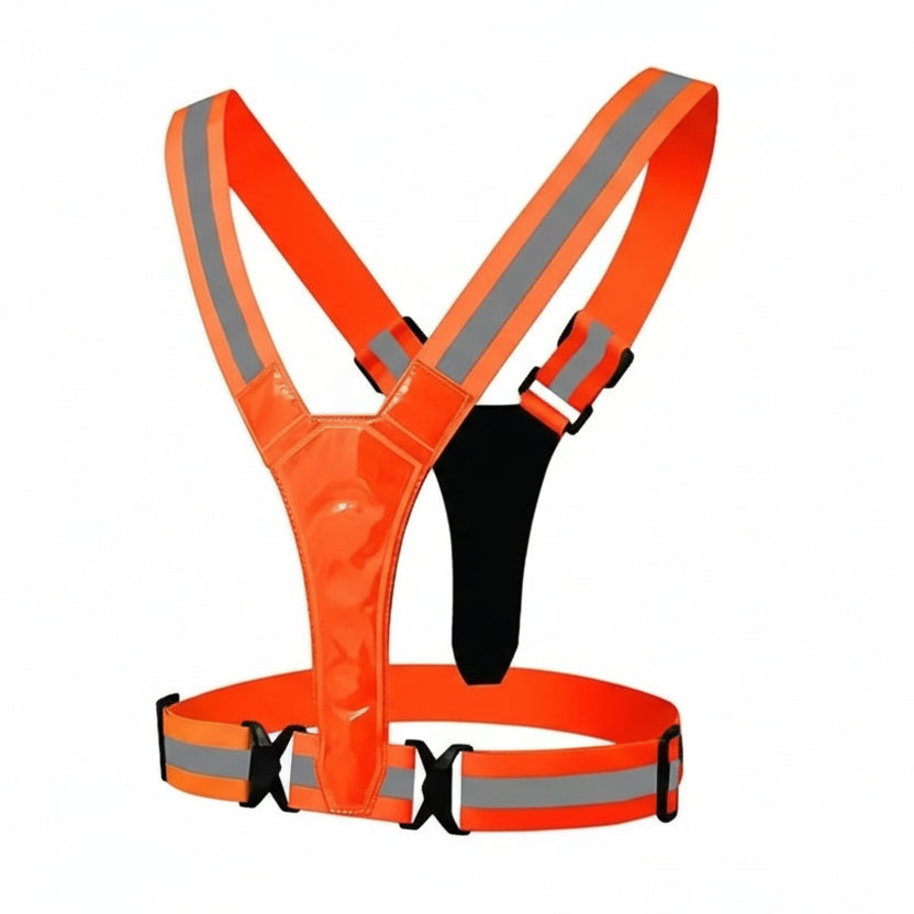 Punchsmart Gilet Réfléchissant LED Ajustable Sécurité