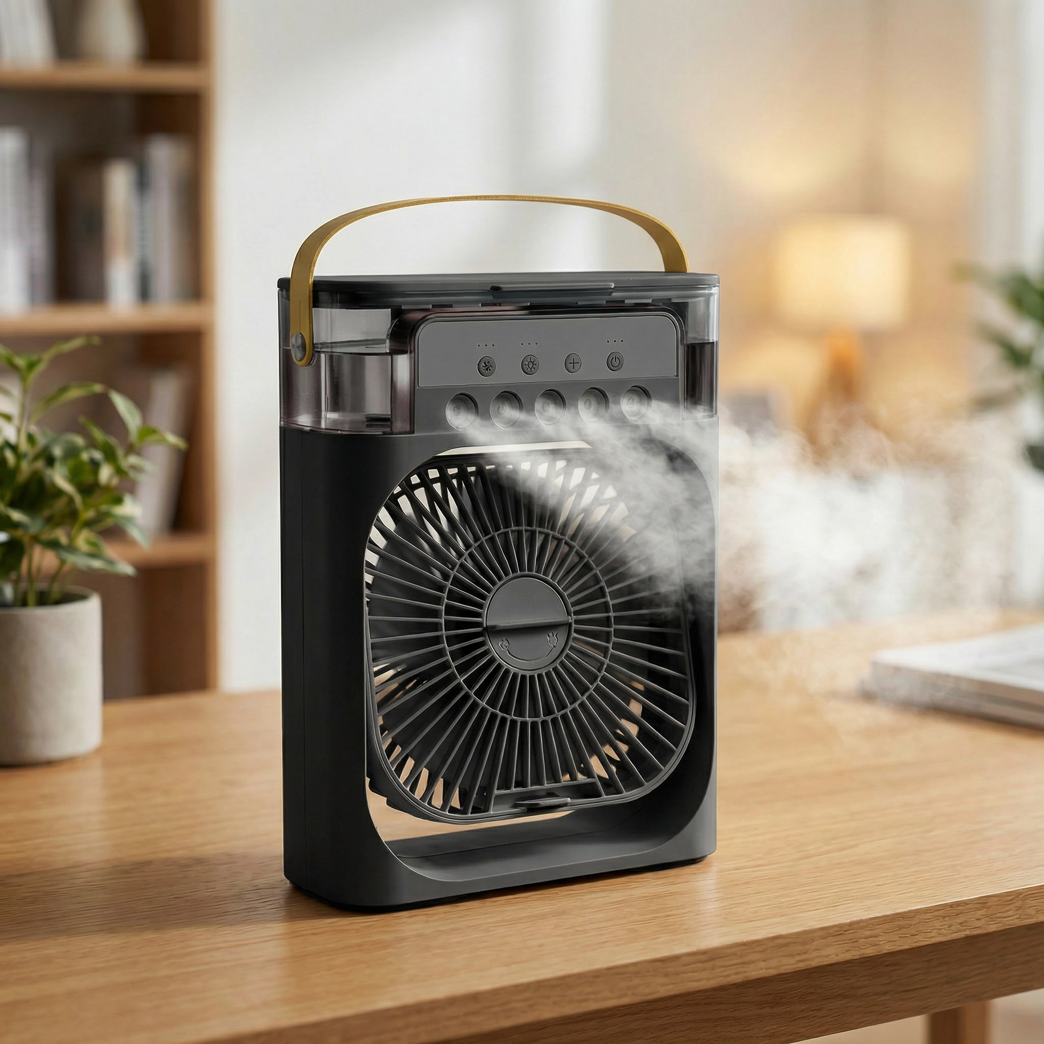Rafraîchisseur d'Air Silencieux en Aluminium | Mini Climatiseur Élégant et Efficace pour un Confort Optimal 4