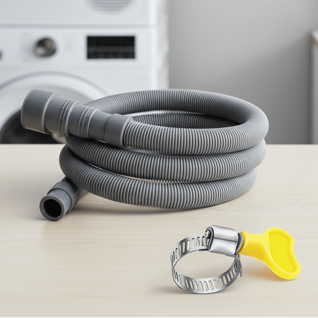 Rallonge Tuyau Évacuation Lave Linge en EVA | Solution Élégante et Flexible pour Drainage Optimal 1