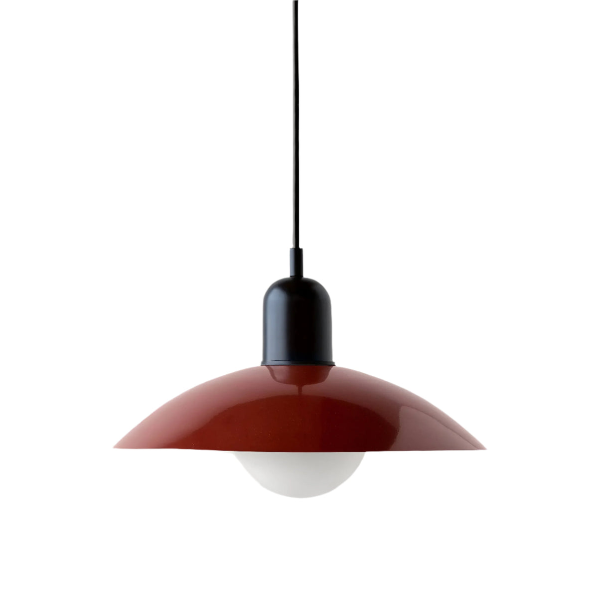 Suspension Bauhaus en fer, coloris macaron