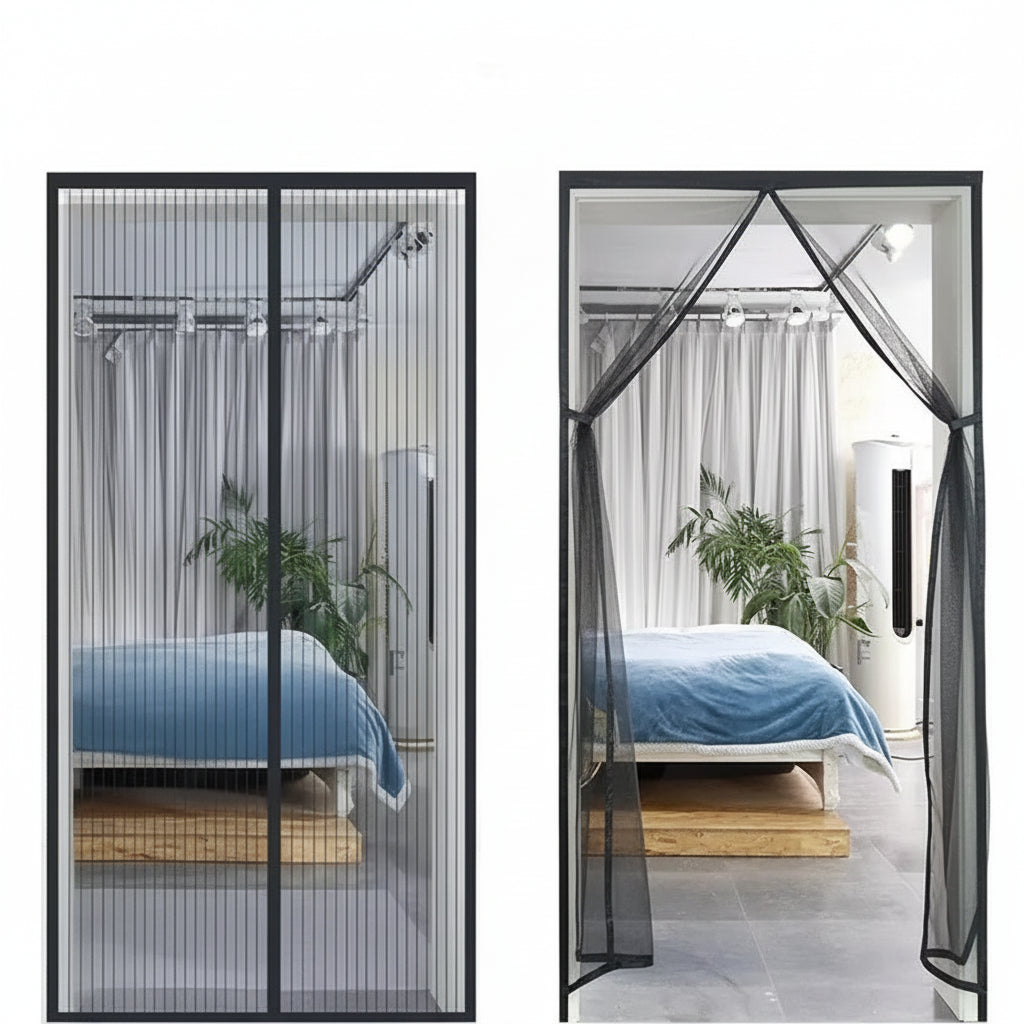 Rideau Anti Moustiques en Polyester | Design Élégant et Minimaliste pour un Intérieur Sain 0