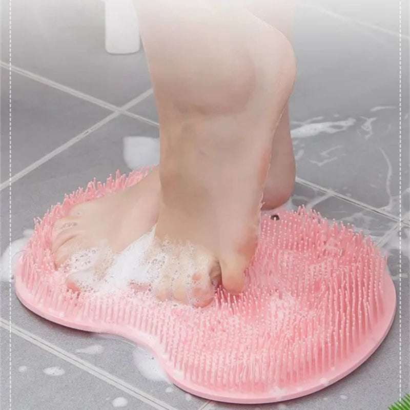 ScrubEase - Brosse de Douche à Ventouses