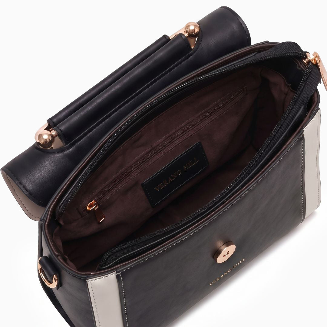Lightweight White Shoulder Handbag