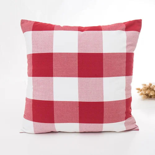 Nordic Luxe - Housse de Coussin en Coton Tissé