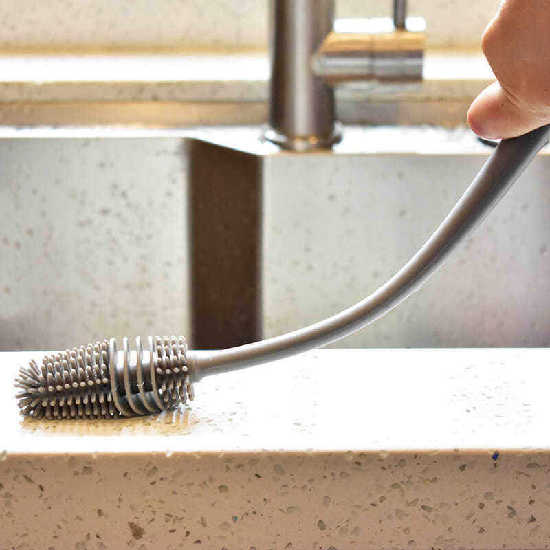BrushMaster - Brosse en Silicone pour Bouteilles