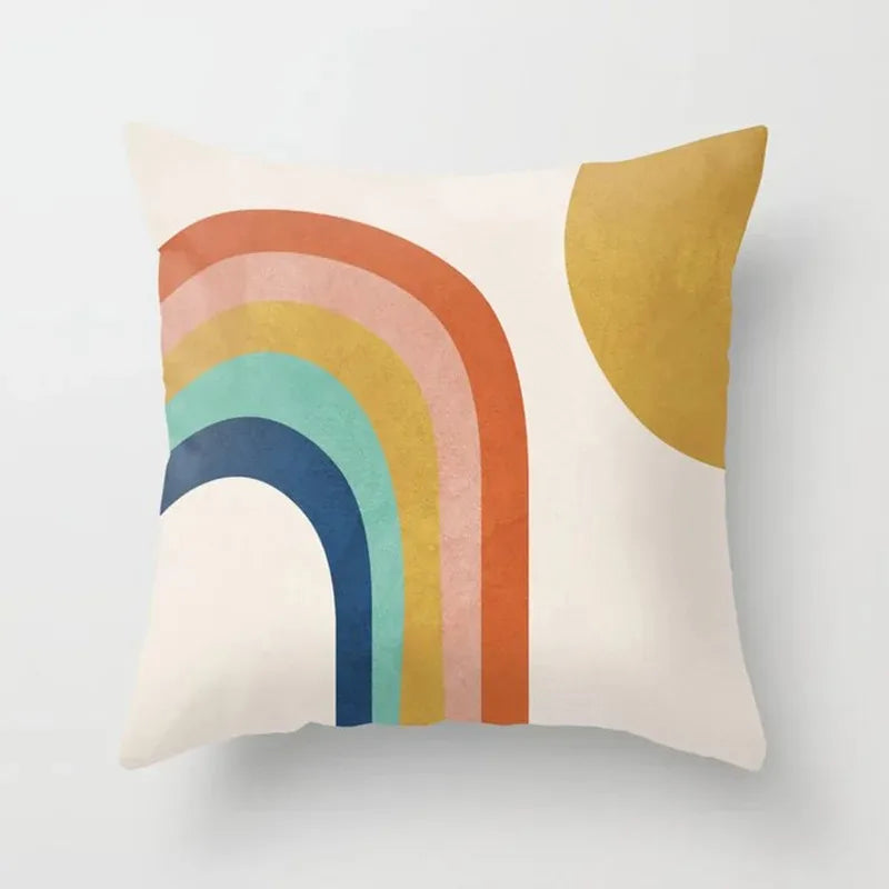 VelvetHaven - Housse de Coussin Velours Botanique