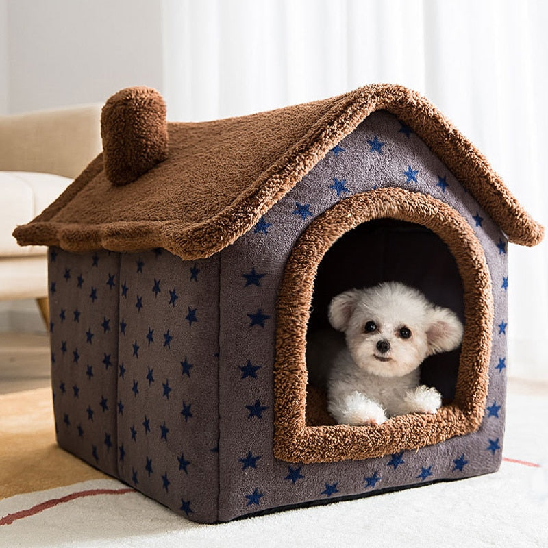 FluffyHaven - Maisonnette Douillette pour Animaux
