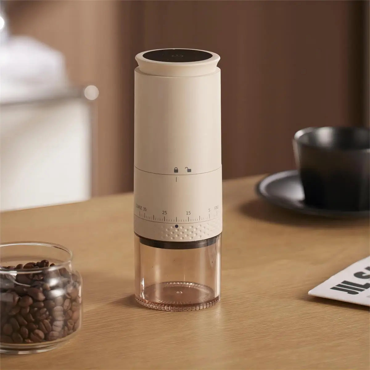 BeanBuddy - Moulin à Café Électrique Portable