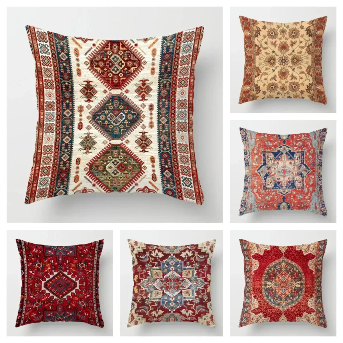 BeauRêve - Housse de Coussin en Velours Teddy