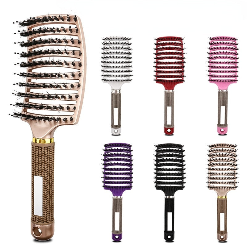 Magic Hairbrush - Brosse Démêlante pour Tous Cheveux