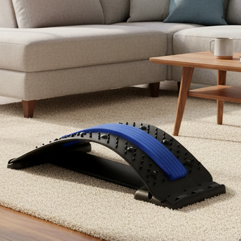 Tapis de Massage Dorsal à Thérapie Magnétique Anti-Douleur