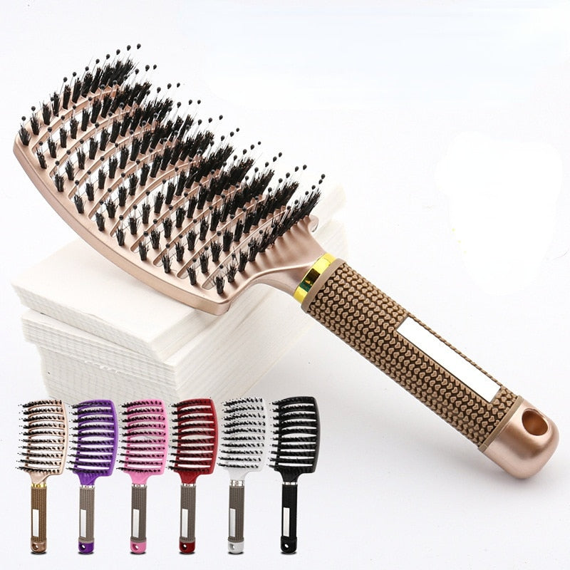 Magic Hairbrush - Brosse Démêlante pour Tous Cheveux