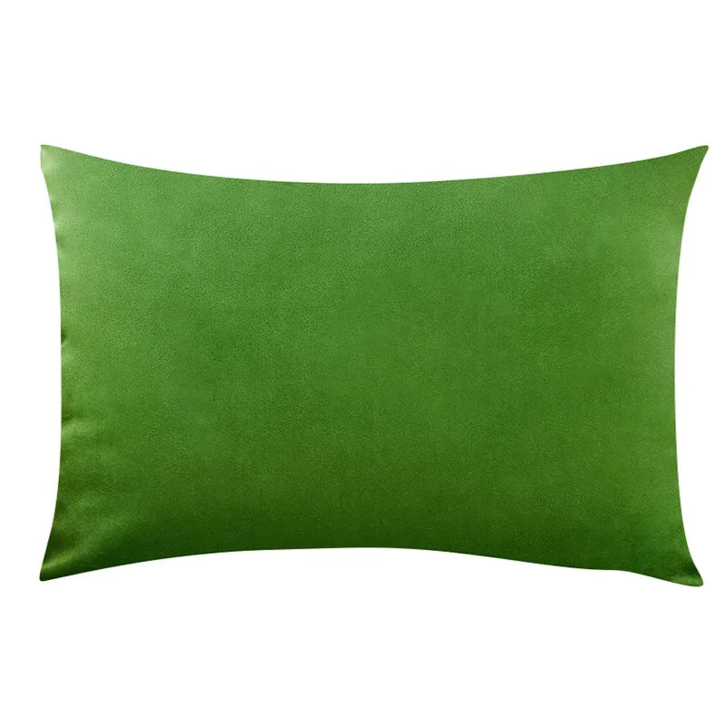 Orion Noir - Housse de Coussin en Velours Luxe