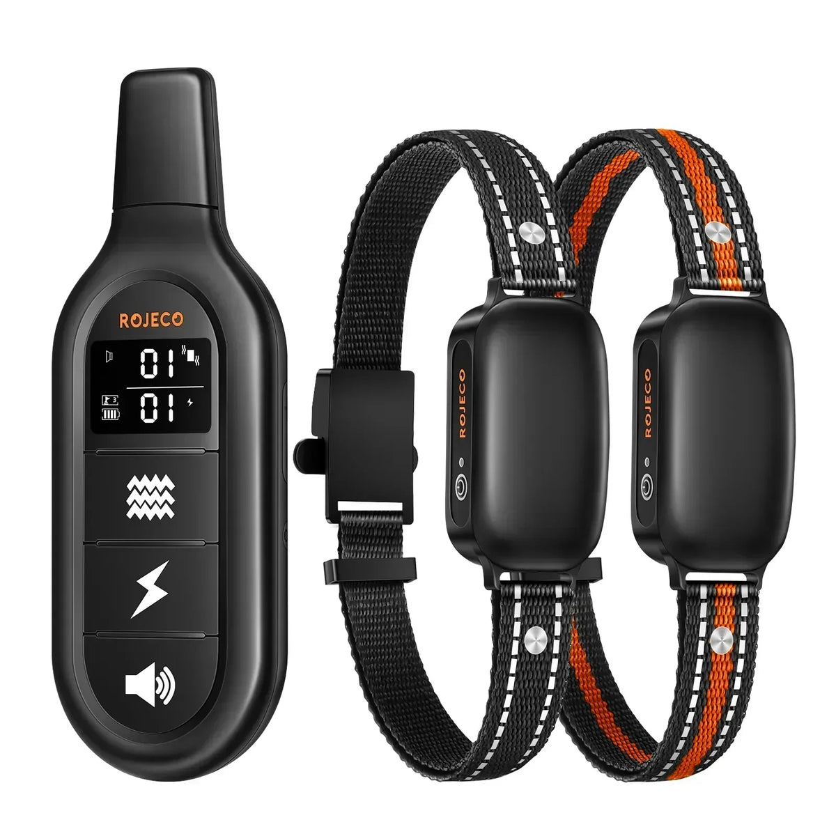 Collier de Dressage Rechargeable Étanche avec Télécommande