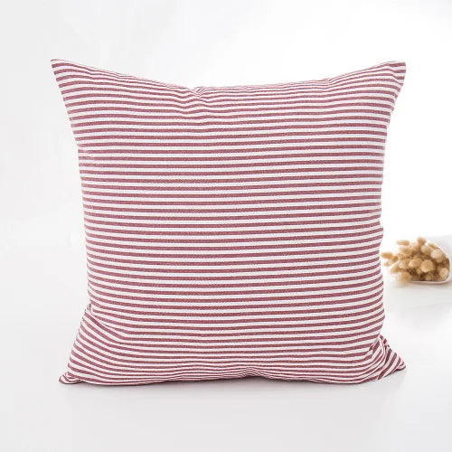 Nordic Luxe - Housse de Coussin en Coton Tissé