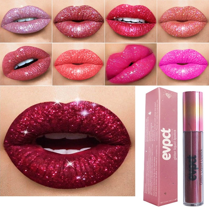 DiamondLip - Rouge à Lèvres Waterproof Brillant