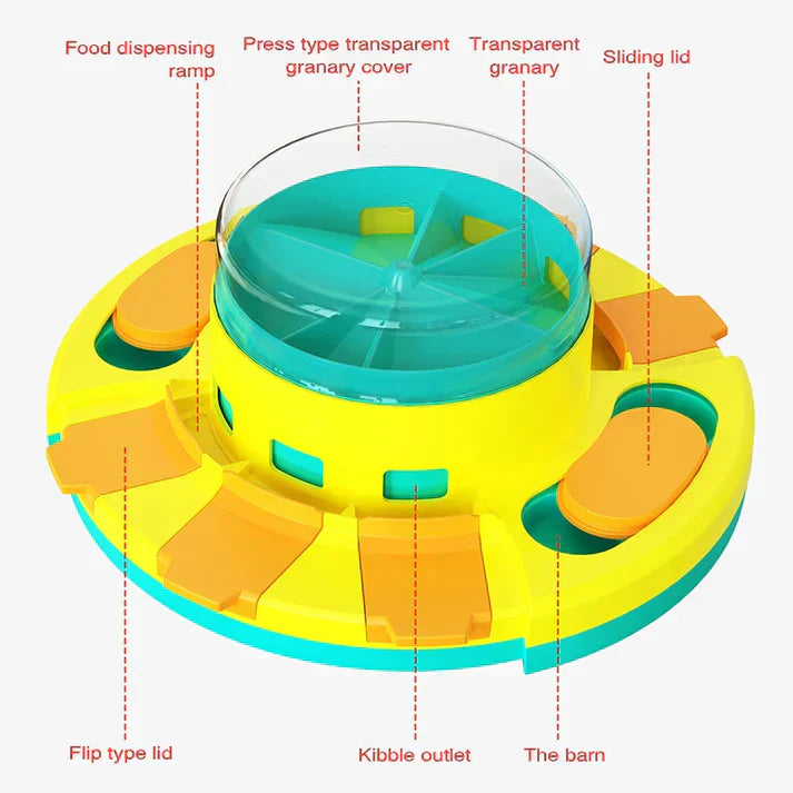 Feedmaze Interactive Slow Feeder Bowl