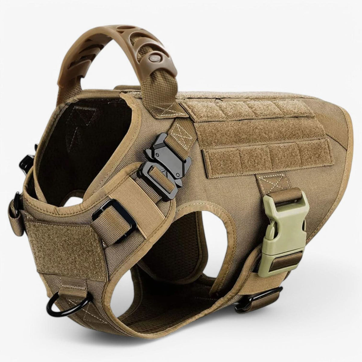 Nylon Vest Dog Harness with Handle and Reflectors